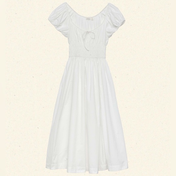 Doen Dresses & Skirts - DÔEN Women's Quinn Cotton Shirred Midi-Dress